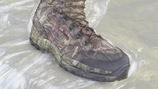 Guide Gear Guidelight II Men's Hunting Boots 400 Gram Thinsulate Mossy Oak Camo - image 1 from the video