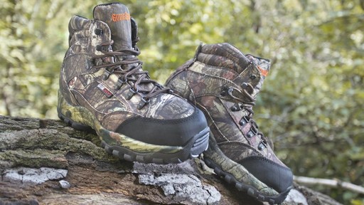 Guide Gear Guidelight II Men's Hunting Boots 400 Gram Thinsulate Mossy Oak Camo - image 3 from the video