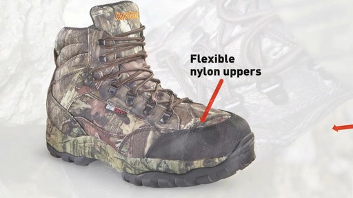 Guide Gear Guidelight II Men's Hunting Boots 400 Gram Thinsulate Mossy Oak Camo - image 4 from the video