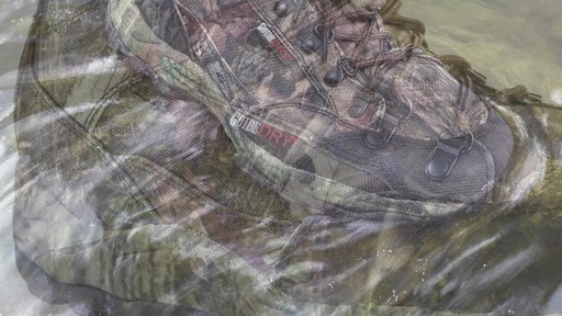 Guide Gear Guidelight II Men's Hunting Boots 400 Gram Thinsulate Mossy Oak Camo - image 6 from the video