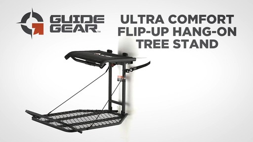 Guide Gear Ultra Comfort Flip-Up Hang-On Tree Stand - image 1 from the video