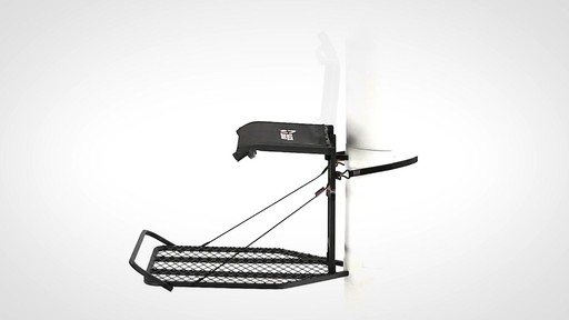 Guide Gear Ultra Comfort Flip-Up Hang-On Tree Stand - image 7 from the video