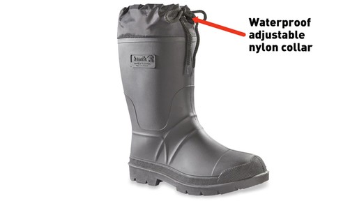 Kamik Men's Rubber Rain Boots - image 4 from the video