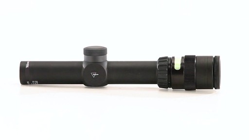 Trijicon AccuPoint 1-4x24mm Rifle Scope BAC Green Triangle Post Reticle 360 View - image 1 from the video