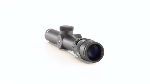 Trijicon AccuPoint 1-4x24mm Rifle Scope BAC Green Triangle Post Reticle 360 View - image 10 from the video
