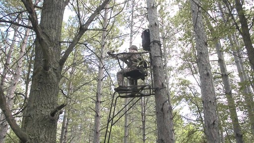 Sniper Swivel Top Ladder Stand - image 1 from the video