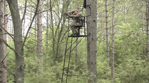 Sniper Swivel Top Ladder Stand - image 10 from the video