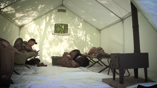 Guide Gear Canvas Wall Tent 10' x 12' - image 1 from the video