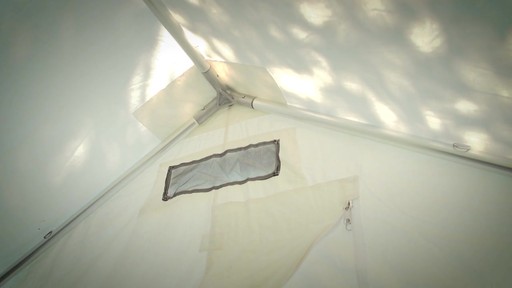 Guide Gear Canvas Wall Tent 10' x 12' - image 7 from the video