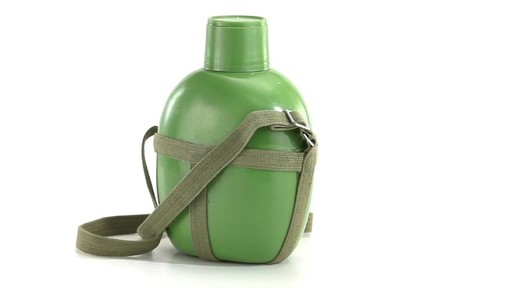 Chinese Military Surplus PLA Canteen Flask 360 View - image 7 from the video