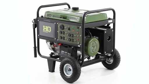 HQ Issue Gas Generator 5500 Watt 360 View - image 10 from the video