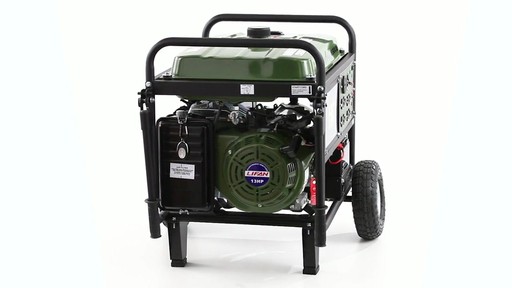 HQ Issue Gas Generator 5500 Watt 360 View - image 3 from the video