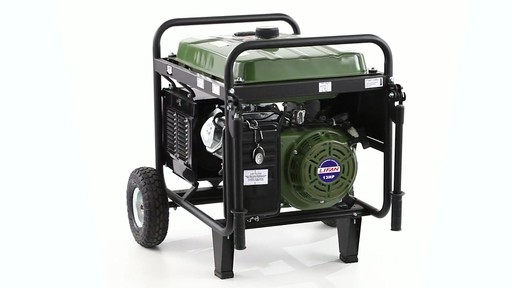 HQ Issue Gas Generator 5500 Watt 360 View - image 4 from the video
