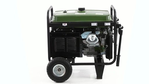 HQ Issue Gas Generator 5500 Watt 360 View - image 6 from the video