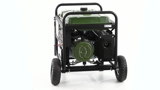 HQ Issue Gas Generator 5500 Watt 360 View - image 9 from the video
