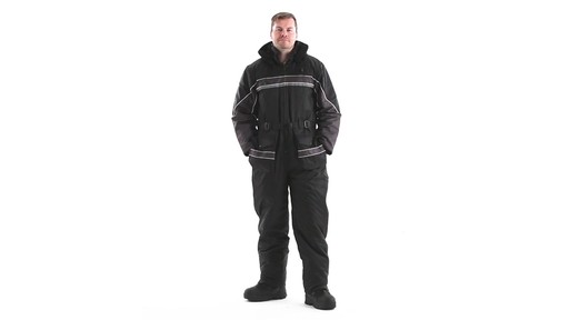 Guide Gear Men's One-Piece Snow Suit 360 View - image 7 from the video