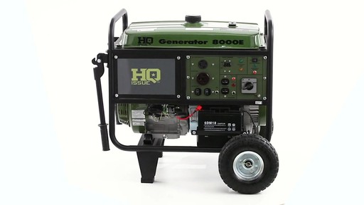 HQ Issue Gas Generator 8000 Watt 360 View - image 1 from the video
