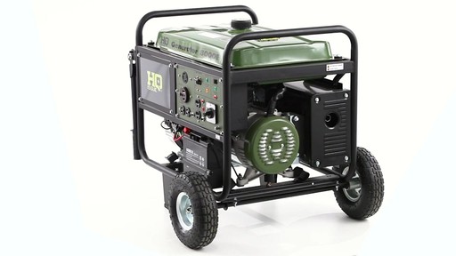 HQ Issue Gas Generator 8000 Watt 360 View - image 10 from the video