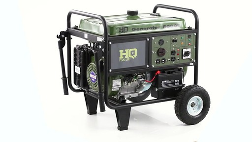 HQ Issue Gas Generator 8000 Watt 360 View - image 2 from the video