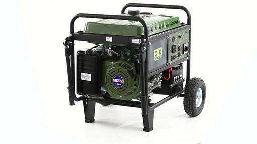 HQ Issue Gas Generator 8000 Watt 360 View - image 3 from the video
