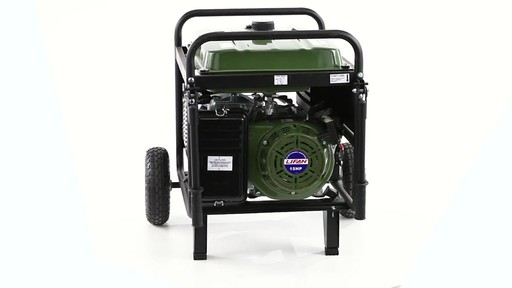 HQ Issue Gas Generator 8000 Watt 360 View - image 4 from the video