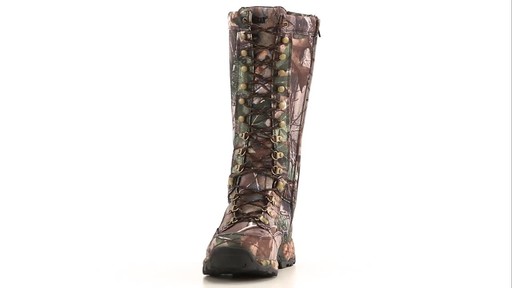 Guide Gear Mens Nylon Snake Boots Waterproof Side Zip 360 View - image 2 from the video