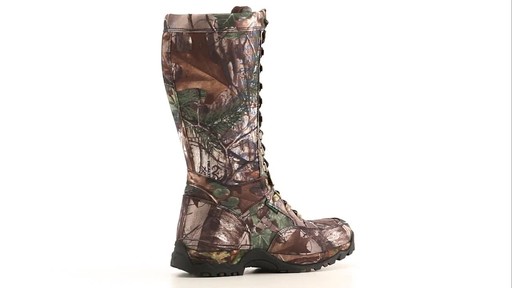 Guide Gear Mens Nylon Snake Boots Waterproof Side Zip 360 View - image 6 from the video