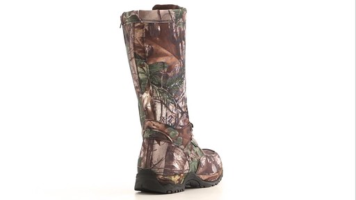 Guide Gear Mens Nylon Snake Boots Waterproof Side Zip 360 View - image 7 from the video