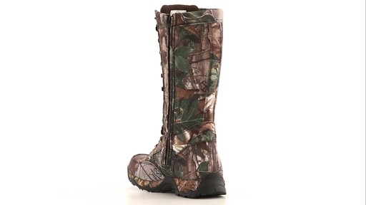 Guide Gear Mens Nylon Snake Boots Waterproof Side Zip 360 View - image 9 from the video