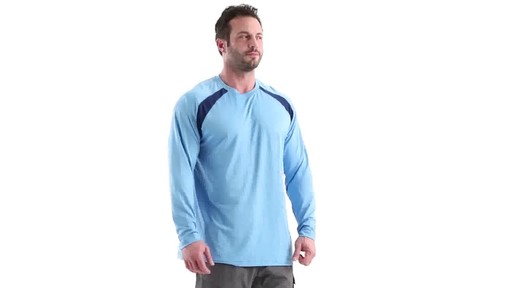 Guide Gear Men's Performance Fishing Long Sleeve Shirt 360 View - image 1 from the video