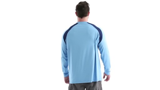 Guide Gear Men's Performance Fishing Long Sleeve Shirt 360 View - image 4 from the video