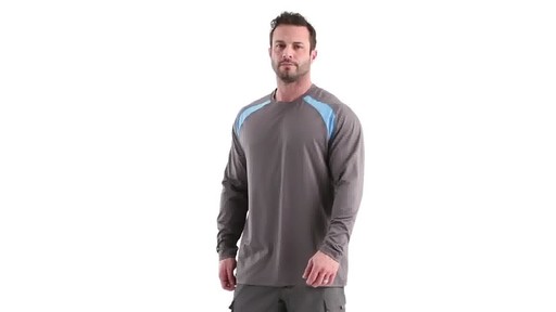 Guide Gear Men's Performance Fishing Long Sleeve Shirt 360 View - image 7 from the video
