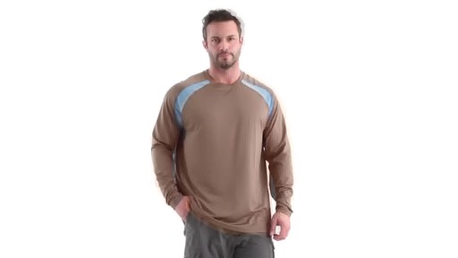 Guide Gear Men's Performance Fishing Long Sleeve Shirt 360 View - image 8 from the video