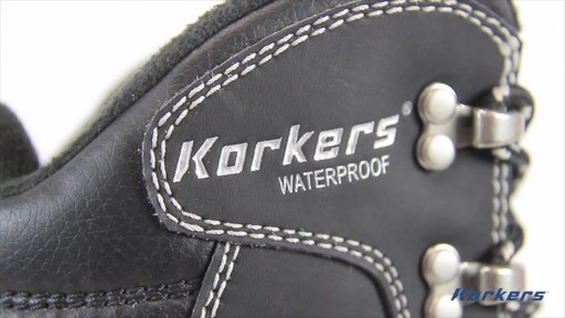 Korkers TundraJack 1200 gram Thinsulate Ultra Insulation Winter Boots Waterproof Adaptable Traction Black - image 4 from the video