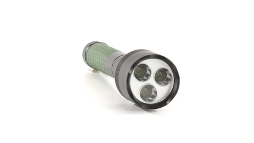 HQ ISSUE Rechargeable Flashlight 1800 Lumens 360 View - image 2 from the video