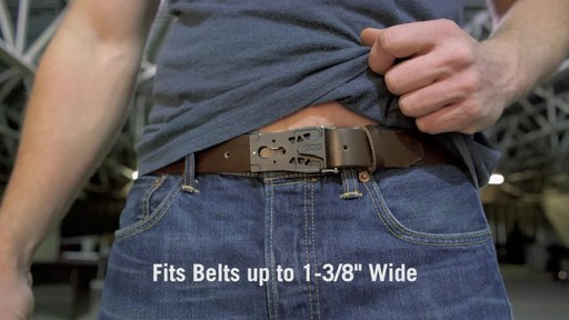 SOG Sync Belt Buckle Multi Tools - image 2 from the video