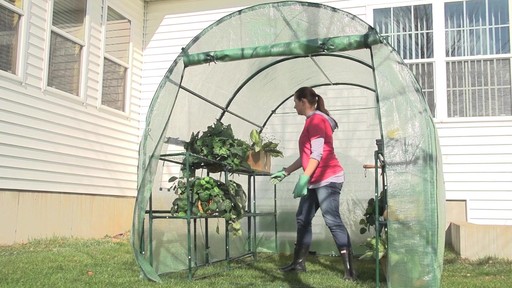 CASTLECREEK Arch Walk-in Greenhouse - image 3 from the video