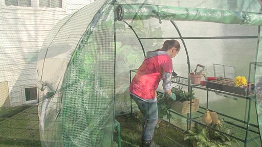 CASTLECREEK Arch Walk-in Greenhouse - image 5 from the video