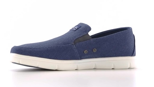 Huk Men's Brewster Slip On Shoes - image 8 from the video