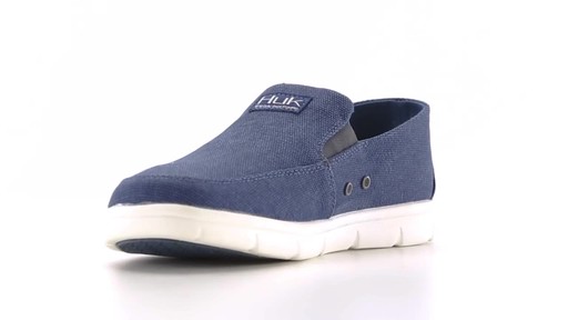 Huk Men's Brewster Slip On Shoes - image 9 from the video