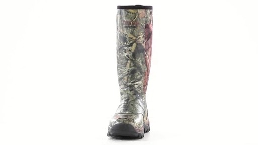 Guide Gear Men's Wood Creek Rubber Hunting Boots Waterproof 360 View - image 1 from the video
