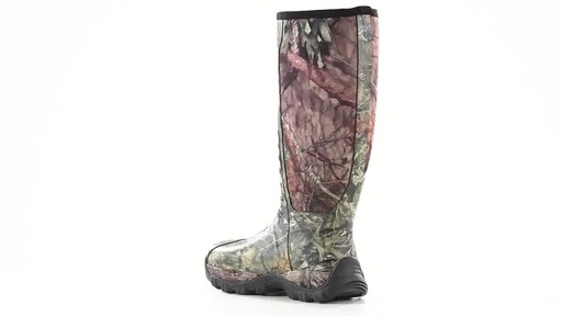 Guide Gear Men's Wood Creek Rubber Hunting Boots Waterproof 360 View - image 5 from the video