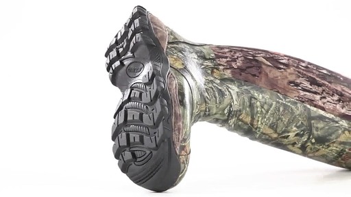Guide Gear Men's Wood Creek Rubber Hunting Boots Waterproof 360 View - image 7 from the video