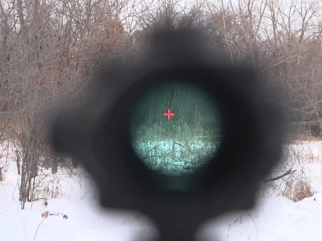 Barska® 1x30 IR M16 Electro Sight Rifle Scope - image 3 from the video