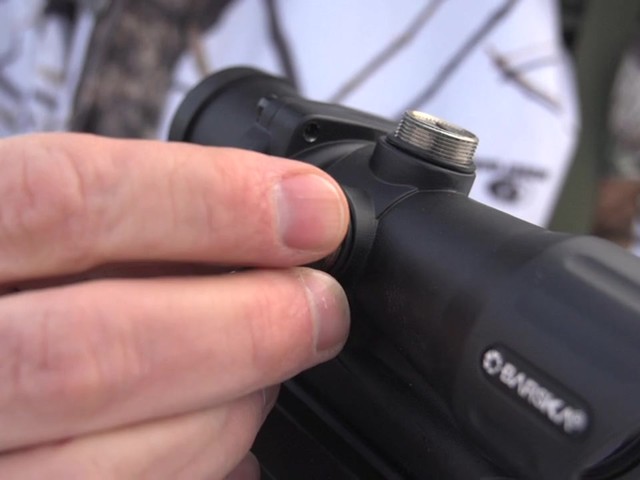Barska® 1x30 IR M16 Electro Sight Rifle Scope - image 6 from the video