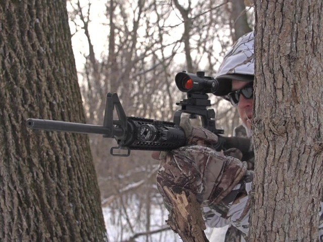Barska® 1x30 IR M16 Electro Sight Rifle Scope - image 7 from the video