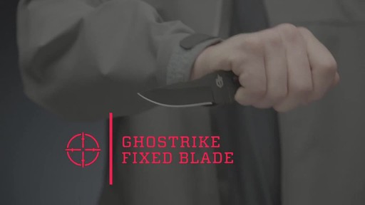 Gerber Ghostrike Fixed Blade Knife Black - image 1 from the video