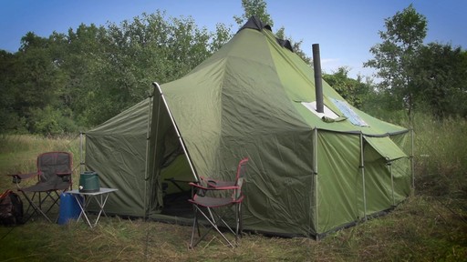 Guide Gear Ultimate Outfitter Tent 12' x 12' - image 10 from the video