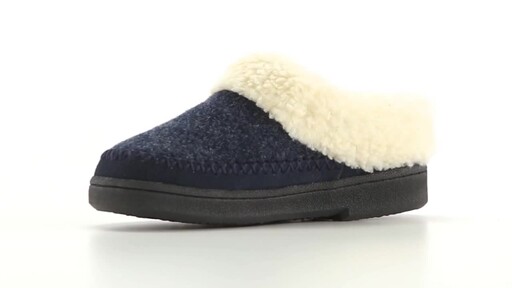 Guide Gear Women's Wool Clog Slippers - image 10 from the video