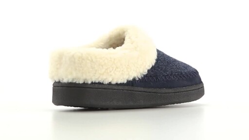 Guide Gear Women's Wool Clog Slippers - image 6 from the video